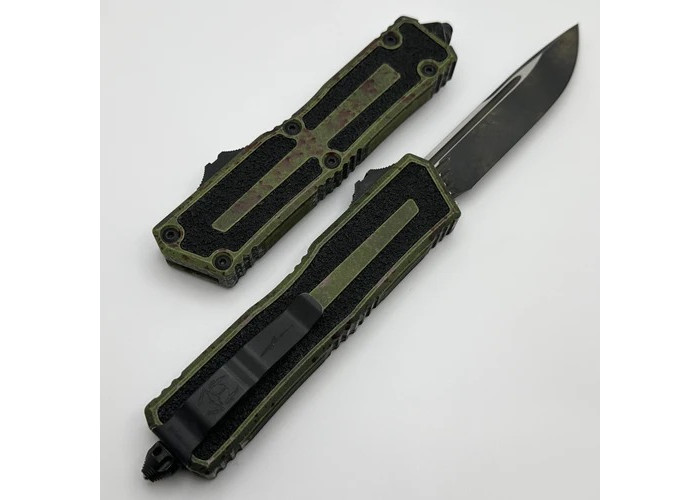 Ніж Microtech Scarab II Gen III OTF Automatic Knife Outbreak 4" M390 Tanto Black