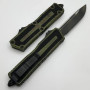 Ніж Microtech Scarab II Gen III OTF Automatic Knife Outbreak 4" M390 Tanto Black