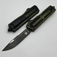 Ніж Microtech Scarab II Gen III OTF Automatic Knife Outbreak 4" M390 Tanto Black