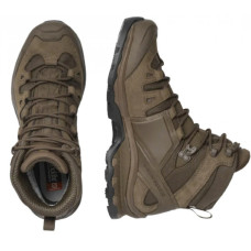 Черевики тактичні Salomon Quest 4D Forces 2 EN | Earth Brown/Earth Brown/Earth Brown