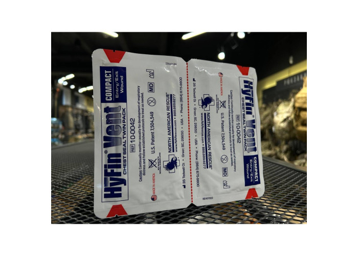 Оклюзійна повязка HyFin Vent Compact Chest Seal Twin Pack (пара)