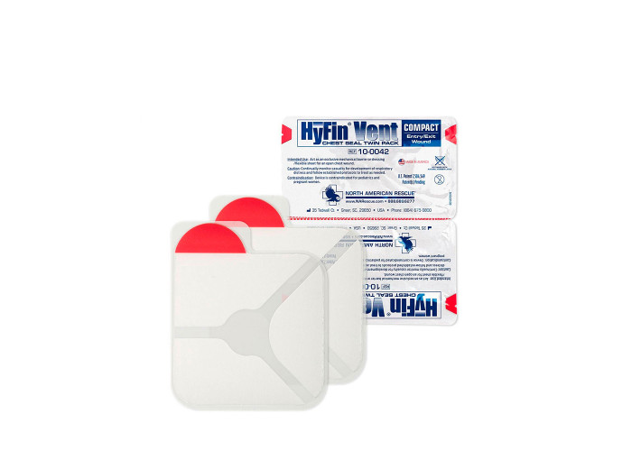Оклюзійна повязка HyFin Vent Compact Chest Seal Twin Pack (пара)