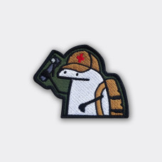 Нашивка, патч, шеврон - Флорк військовий медик