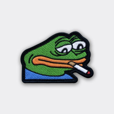 Нашивка, патч, шеврон - Пепе з сіжкою  