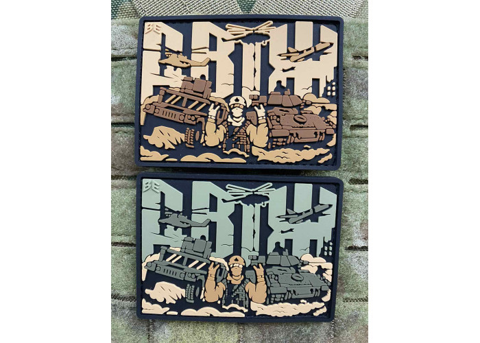 Нашивка, патч, шеврон - "Двіж"