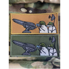 Нашивка, патч, шеврон - "Флорки ППОшники"