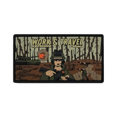 Патч «Work&Travel Кремінна» в ПВХ PSDinfo