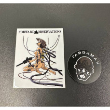 Стікер Forward Observations Group FOG Ghost Inside Sticker