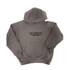 Худі Oversize “Destroyer” Gray