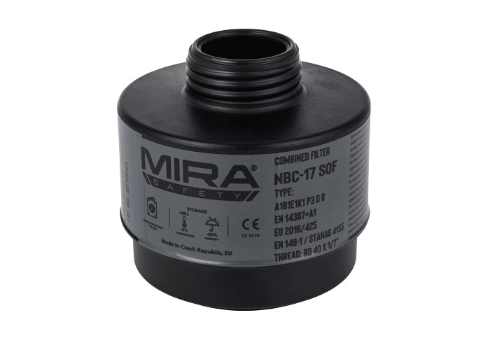Легкий CBRN фільтр для протигазу Mira Safety