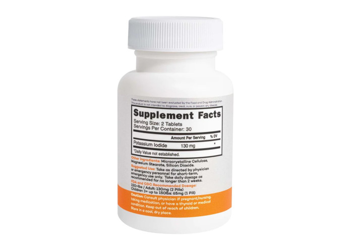 Таблетки калію йодиду MIRA Safety, 60 шт