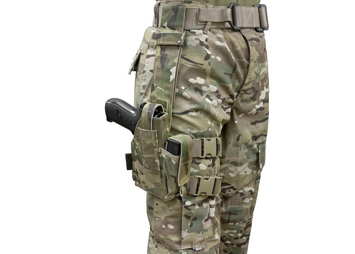 Кобура набедренная Warrior WAS, Multicam