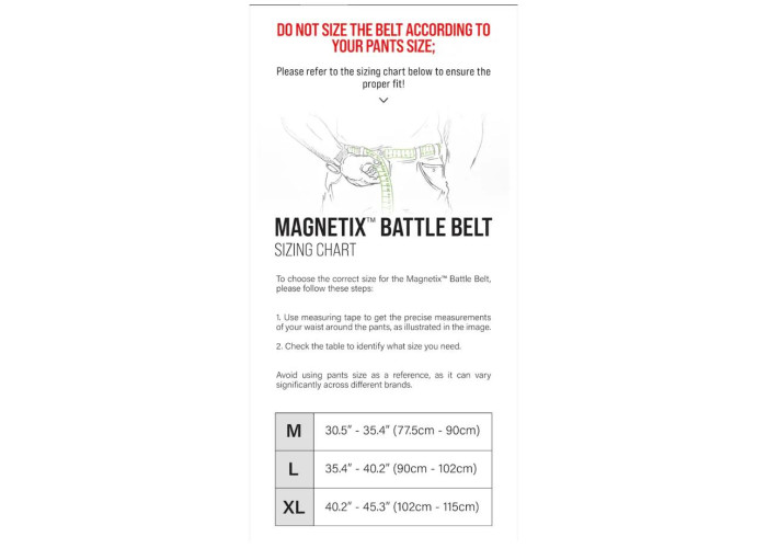 Пояс Agilite Magnetix EDC Belt Ranger Green