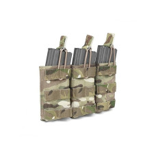 Потрійний підсумок для магазинів Warrior Triple Open 5.56mm MultiCam