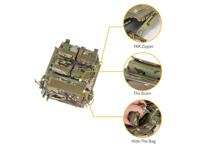 Задня панель Idogear Zip On Panel W/ Mag Pouch for AVS JPC2.0 CPC Vest