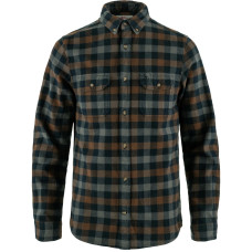 Сорочка Fjallraven Skog Slim Shirt Dark Navy Dark Oak