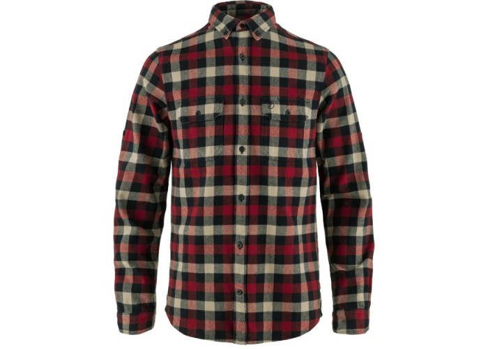 Сорочка Fjallraven Skog Slim Shirt Dark Navy Red