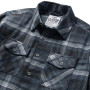 Рубашка Zero Foxtrot Flannel Tigerstripe Black