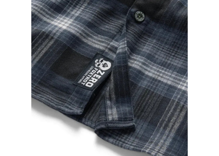 Рубашка Zero Foxtrot Flannel Tigerstripe Black