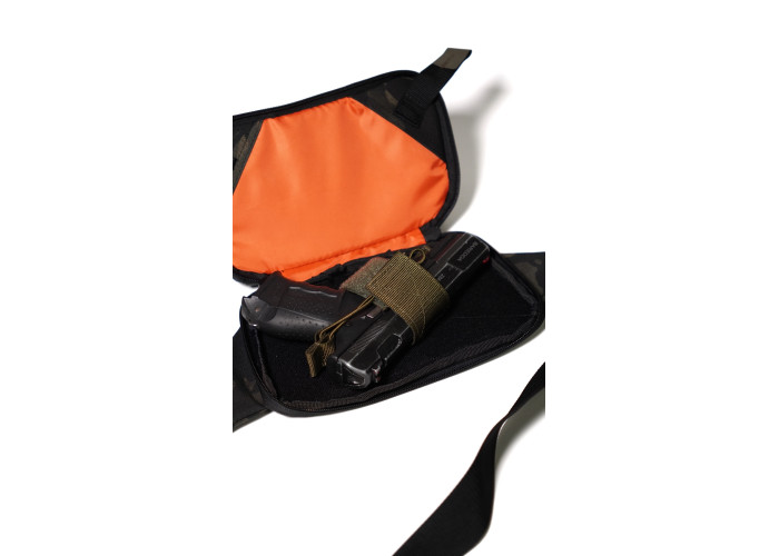 Сумка-бананка “Covert Range” Black Multicam