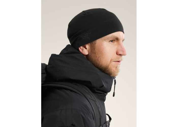 Шапка Arcteryx Leaf Cold WX Beanie AR Wool Black