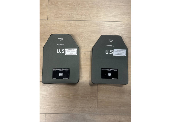 Американська керамічна бронепластина ESAPI – Small. REV.H