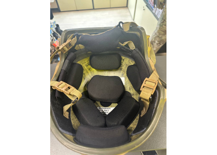 Балістичний шолом Team Wendy Exfil Ballistic COYOTE Легке бу