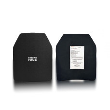 Полегшена керамічна бронепластина Elmon  Level IІІ+++ STAND ALONE - M size 25x30 см