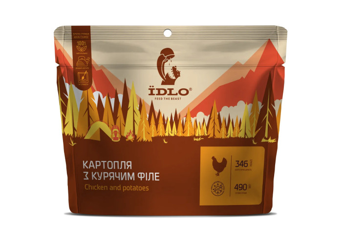 Картопля з курячим філе ЇDLO