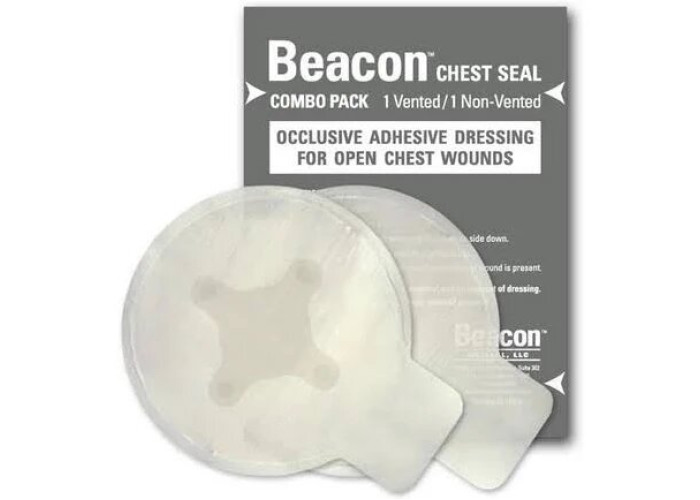 Оклюзійні наліпки Beacon Chest Seal - 1 вентильована + 1 невентильована