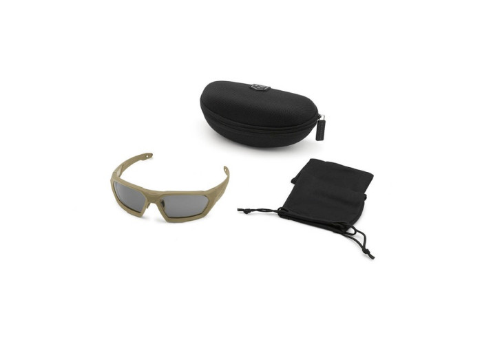 Балістичні окуляри з поляризованою лінзою Revision ShadowStrike Military TAN