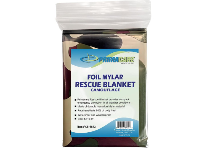 Термоковдра рятувальна Primacare Multicam