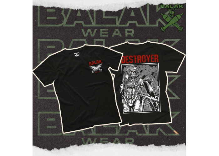 Футболка Balak Wear "Destroyer" Black