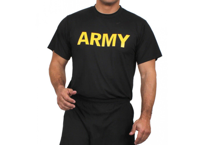 Футболка для занять спортом армії США