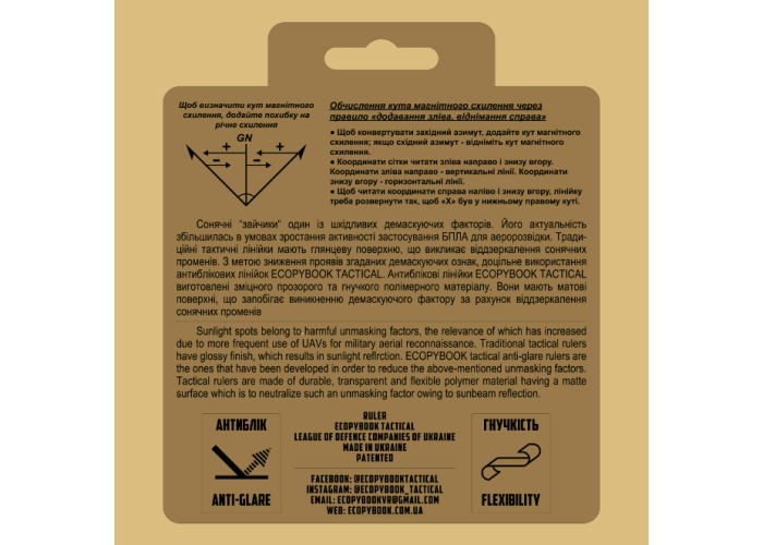 Лінійка Protractor Round Ua D=130 Mm Ecopybook