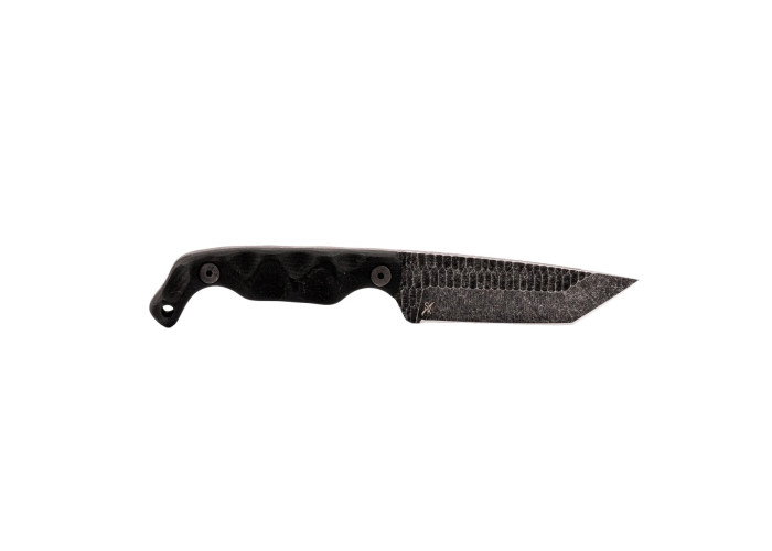 Ніж Stroup Knives Bravo 5 Tanto Black / Acid Etched